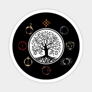 Erdtree with Runes Magnet